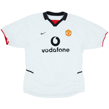 2002-03 Manchester United Away Shirt - 3/10 - (L)