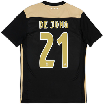 2018-19 Ajax Away Shirt De Jong #21 - 10/10 - (M)