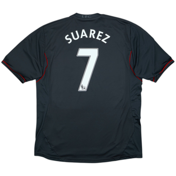 2011-12 Liverpool Away Shirt Suarez #7 - 5/10 - (XL)