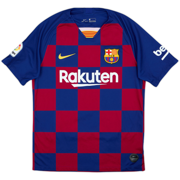 2019-20 Barcelona Home Shirt #10 - 7/10 - (M)