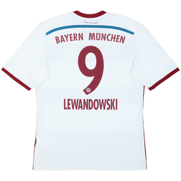 2014-15 Bayern Munich Away Shirt Lewandowski #9 - 8/10 - (L)
