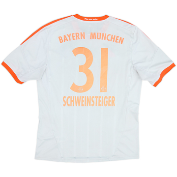 Camiseta de visitante del Bayern Munich 2012-13 Schweinsteiger #31 - 4/10 - (L)