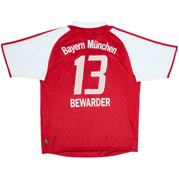 Camiseta de local del Bayern Munich 2003-04 Bewarder #13 - 6/10 - (L)