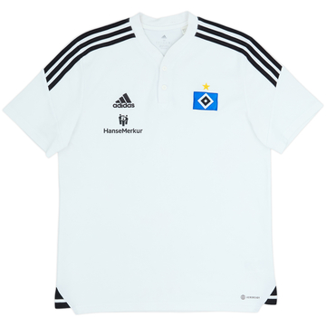2022-23 Hamburg adidas Polo Shirt - 7/10 - (M)
