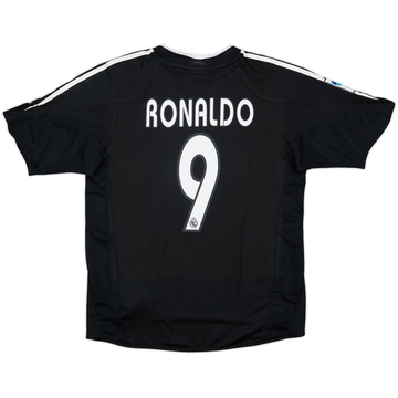 2004-05 Real Madrid Away Shirt Ronaldo #9 - 8/10 - (S)
