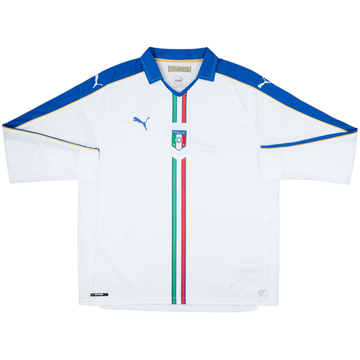 2016-17 Italy Away L/S Shirt - 10/10 - (3XL)