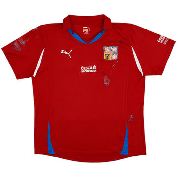 2010-12 Czech Republic Home Shirt - 4/10 - (XL)
