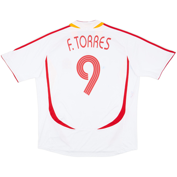 2006-08 Spain Away Shirt F.Torres #9 - 6/10 - (XXL)