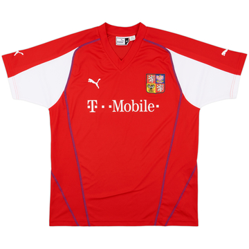 2004-05 Czech Republic Home Shirt - 9/10 - (XL)