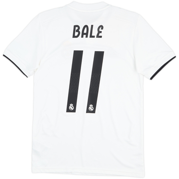 2018-19 Real Madrid Home Shirt Bale #11 - 10/10 - (XS)