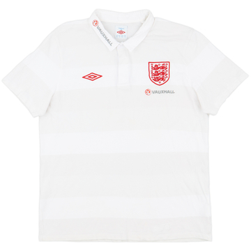 2012-13 England Umbro Polo Shirt - 9/10 - (XL)