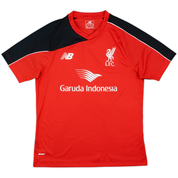 2015-16 Liverpool New Balance Training Shirt - 8/10 - (S)