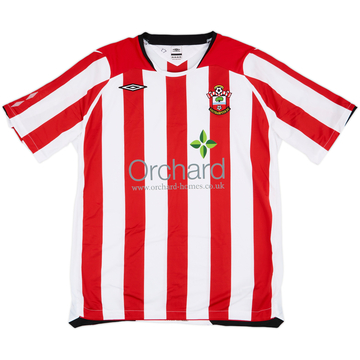 2008-10 Southampton Home Shirt - 9/10 - (XL)