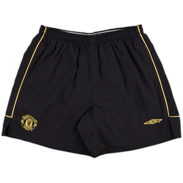 2001-02 Manchester United Away Shorts - 10/10 - (S.Boys)