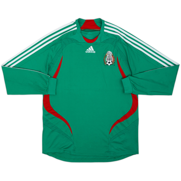 2007-08 Mexico Home L/S Shirt - 7/10 - (M)