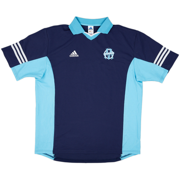2001-02 Olympique Marseille adidas Training Shirt - 9/10 - (XL)