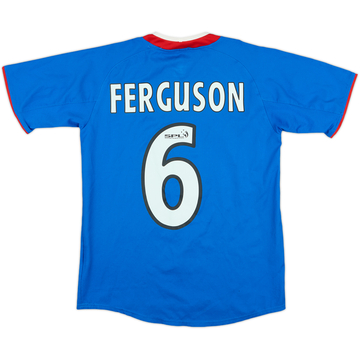 2003-05 Rangers Home Shirt Ferguson #6 - 8/10 - (M.Boys)