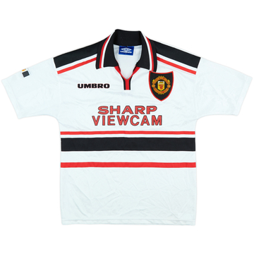 1997-99 Manchester United Away Shirt - 8/10 - (XL.Boys)