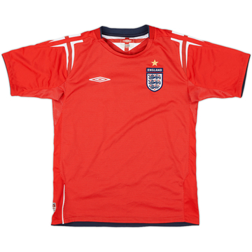 2004-06 England Away Shirt - 9/10 - (M.Boys)