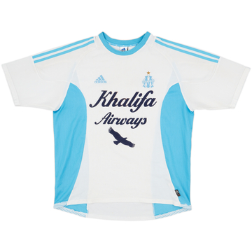 2002-03 Olympique Marseille Home Shirt - 5/10 - (XL)