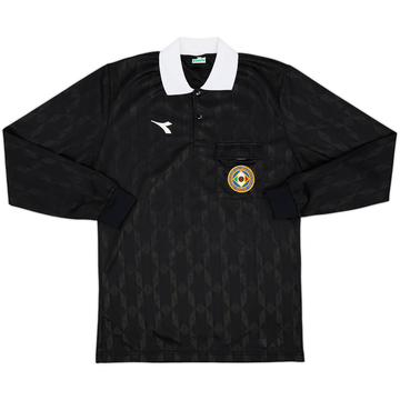 1990s Italy FIGC Diadora Referee L/S Shirt - 9/10 - (L)