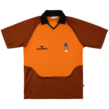 2002-03 Italy Diadora Referee Shirt - 9/10 - (XL)