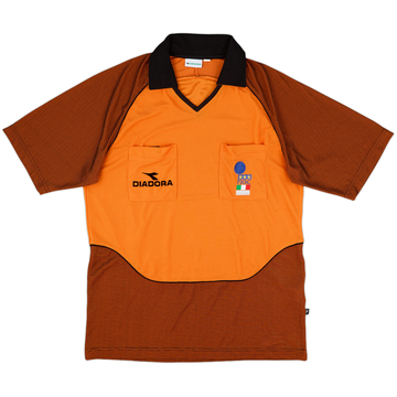 1999-00 Italy Diadora Referee Shirt - 9/10 - (L)