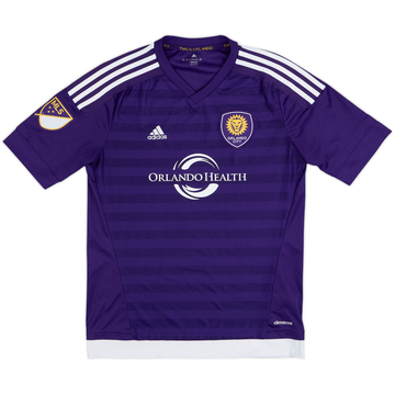 2016 Orlando City Home Shirt - 8/10 - (XL.Boys)