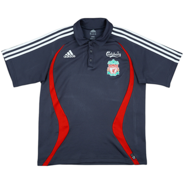 2006-07 Liverpool adidas Polo Shirt - 8/10 - (M)