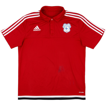 2016-17 Cardiff adidas Polo Shirt - 7/10 - (M)
