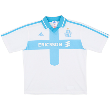 2000-01 Olympique Marseille Home Shirt - 6/10 - (M.Boys)