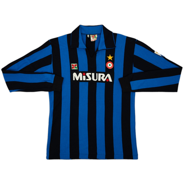 1983-86 Inter Milan Home L/S Shirt - 8/10 - (M)