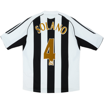 2005-07 Newcastle Home Shirt Solano #4 - 4/10 - (M)