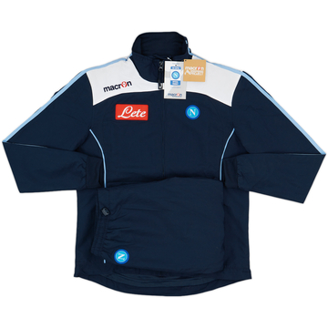 2009-10 Napoli Macron Full Tracksuit (S)