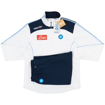 2009-10 Napoli Macron Full Tracksuit (M)