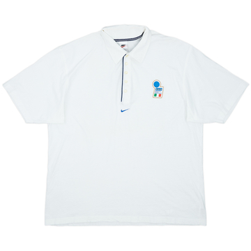 1997-98 Italy Nike Polo Shirt - 7/10 - (L)