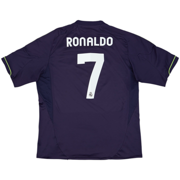 2012-13 Real Madrid Away Shirt Ronaldo #7 - 6/10 - (XL)