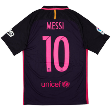 2016-17 Barcelona Away Shirt Messi #10 - 8/10 - (S)