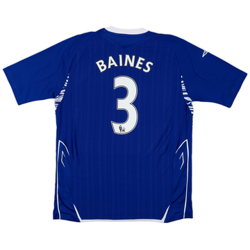 2007-08 Everton Home Shirt Baines #3