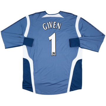2005-06 Newcastle GK Shirt Given #1 - 9/10 - (XXL)