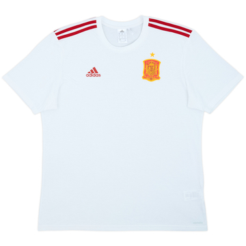 2015-16 Spain adidas Cotton Tee - 7/10 - (XL)