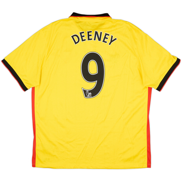 2016-17 Watford Home Shirt Deeney #9 - 8/10 - (XL)