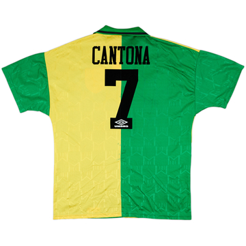 1992-94 Manchester United Third Shirt Cantona #7 - 7/10 - (XL)
