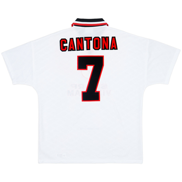 1996-97 Manchester United Away Shirt Cantona #7 - 8/10 - (XL)