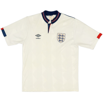 1987-90 England Home Shirt - 7/10 - (S)