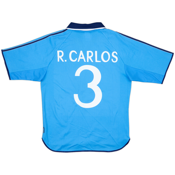 1999-00 Real Madrid Third Shirt R.Carlos #3 - 7/10 - (M)