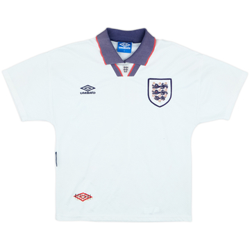 1993-95 England Home Shirt - 6/10 - (S)