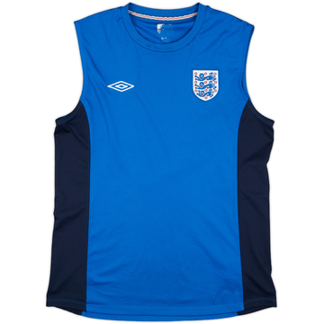 2010-11 England Umbro Training Vest - 8/10 - (M)