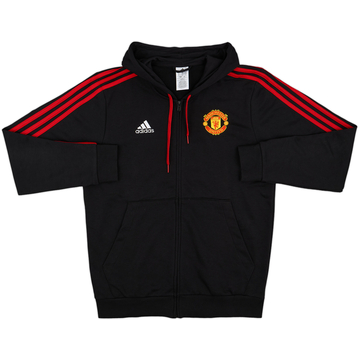 2023-24 Manchester United adidas Hooded Track Jacket - 10/10 - (L)