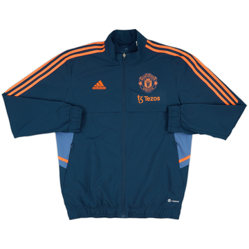 2022-23 Manchester United adidas Track Jacket - 9/10 - (M)